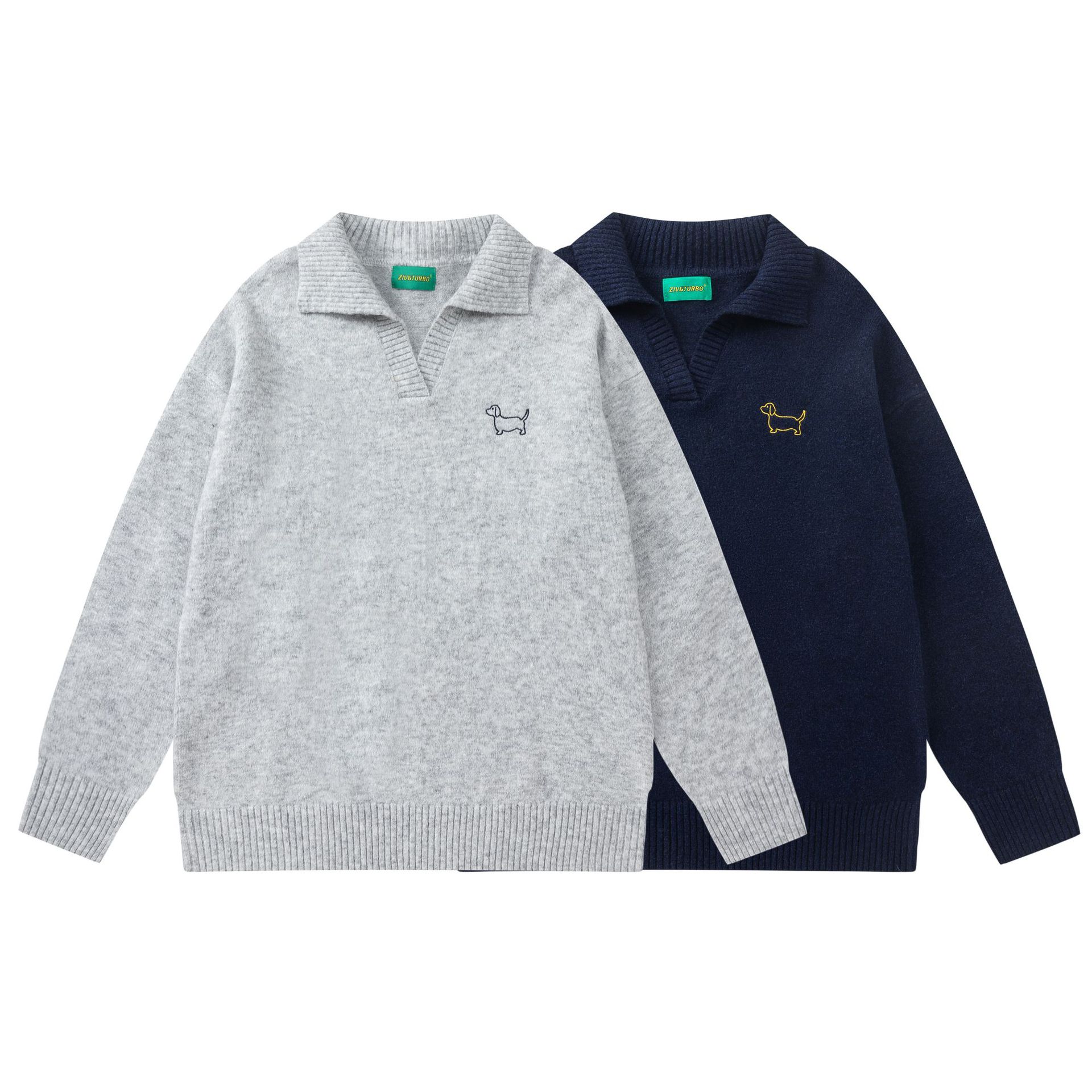 Sausage dog embroidered sweater — image 6