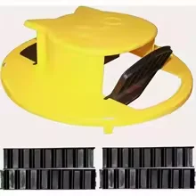 Presa de Ratones para Cubeta con Cierre, Herramienta Fácil de Usar para Interior y Exterior, Características: Entrada de Escaleras Doble Actualizada, Reutilizable para Cubetas de 5 Galones, Ideal para Hogares, Coopas de Pollos, Jardines, Granjas, Fincas — imagen 2