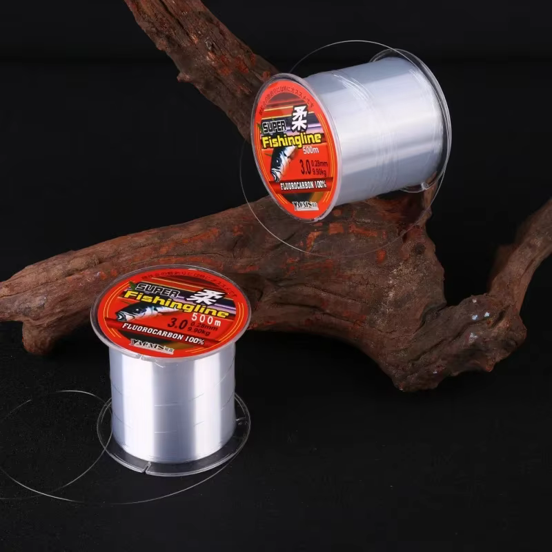 Líneas de Pesca Superfuertes Multifilamento 100/150/200/300/500m Nylon Transparente — imagen 5