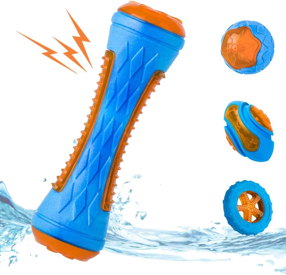 Dog Squeaky Toys Pool Toys Floating Toys For Interactive Fetch Play Dog Beach Toy — image 9