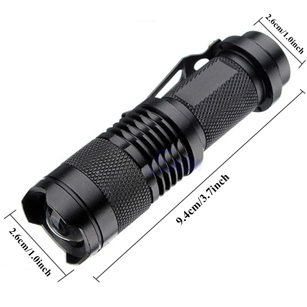 Paquete de 2 Linternas UV LED de Mano, Luz Negra Ultravioleta de 395nm, Mini Lámpara de Inspección Detectora de Manchas de Orina de Mascotas, Chinches y Escorpiones — imagen 10