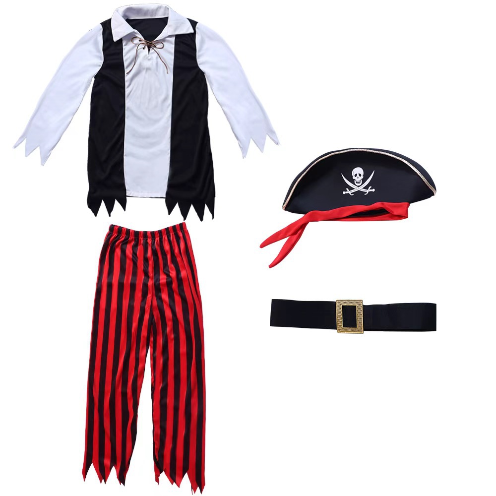 Disfraz de Pirata Caribeño para Niños de Halloween - Vestimenta de Fiesta para Cosplay — imagen 7