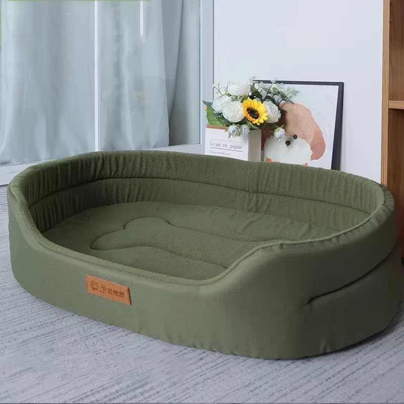 Camas para Perros Cuadradas - Camas de Sofá para Perros Grandes - Accesorio para Caninos Impermeable - Personalizable - Funda Interior Lavable — imagen 3