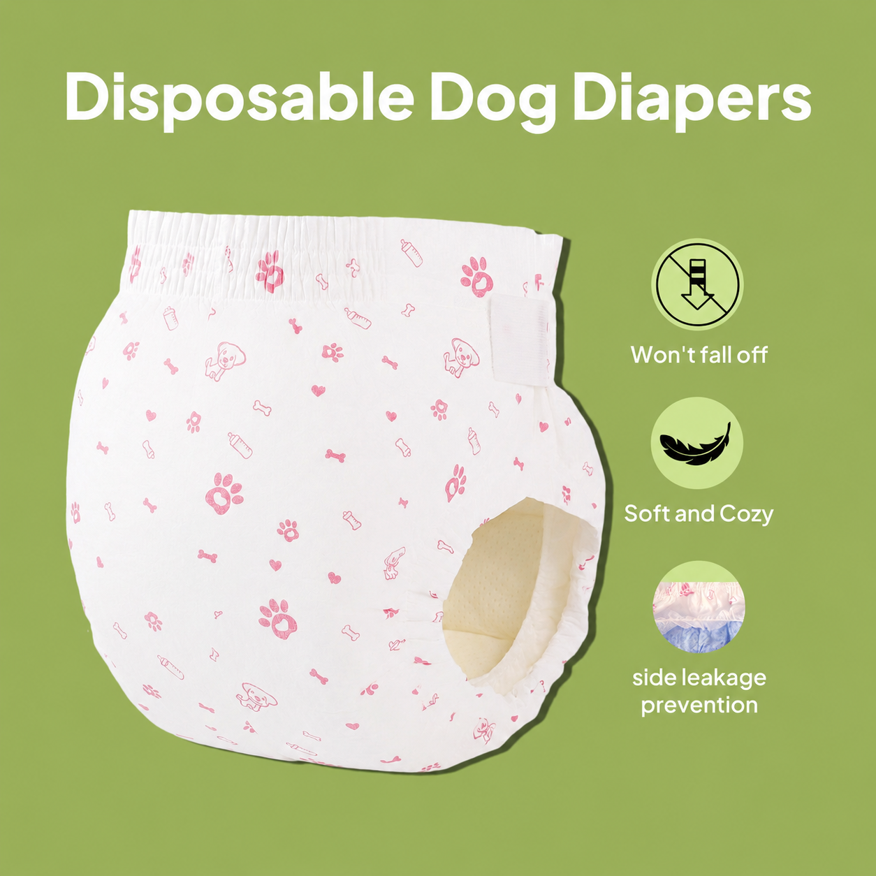 Diapersas para Hembra de Perro Descartables — imagen 6
