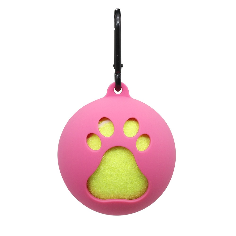 Soporte de pelotas para mascotas - Estantería portátil para entrenamiento canino sin manos — imagen 14