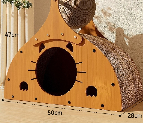 Manta de Sisal Creativa que No Deja Restos para Tablero de Rasguño del Gato — imagen 15