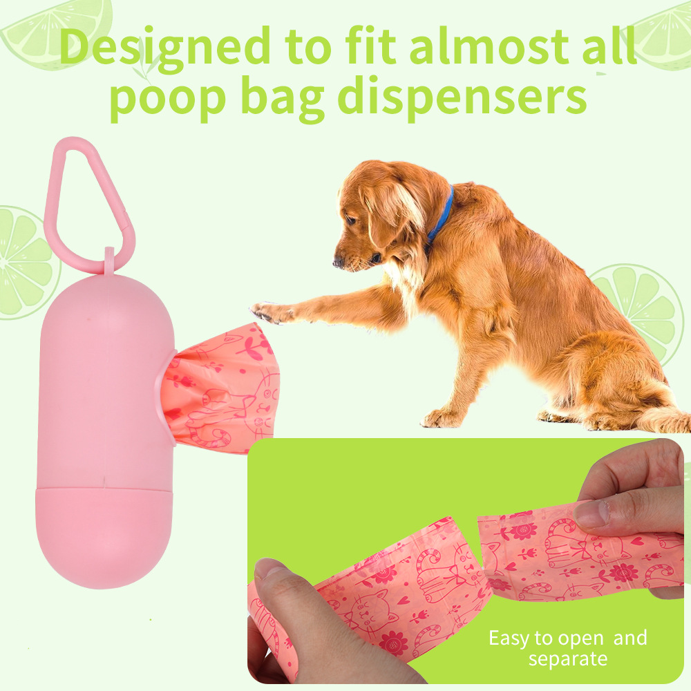 Biodegradable pet garbage bag and fecal collection bag — image 3