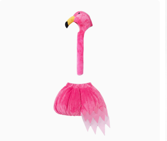 Halloween Kids Flamingo Animal Costume Inflatable Stage Performance Costume Party Cosplay Outfit — image 7