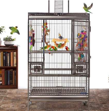Cuna para Hamsters y Pájaros - Hammock de Color Multifuncional Removible y Lavable — imagen 3