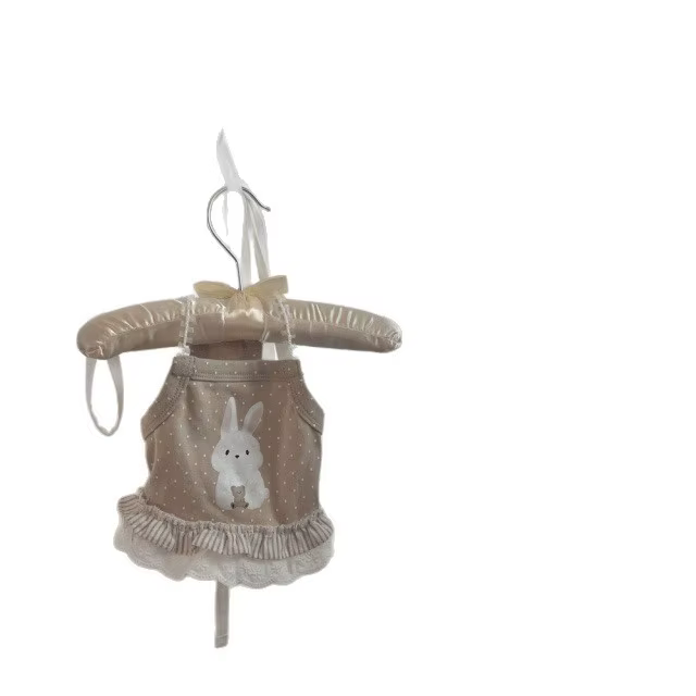 Ins Cute Pet Dress Thin Breathable Tank Top Teddy Cat Top Dog Clothes for Small Dogs Puppy Clothes — image 5
