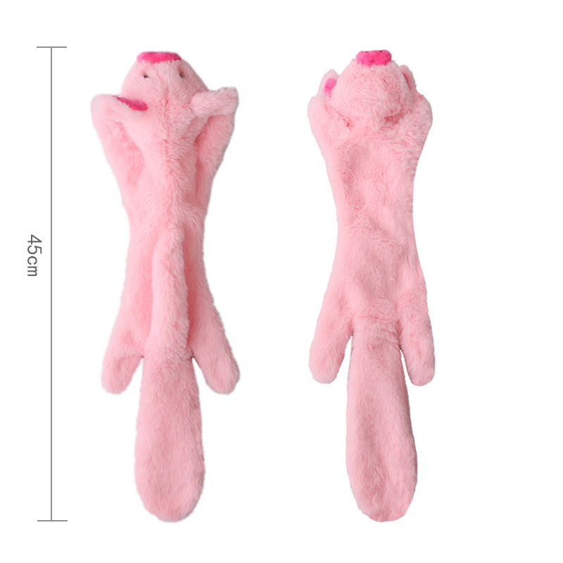 New Pet Plush Crocodile Pig Elephant Sound Paper Toy Dog Relief Bite Resistant Leather Shell Toy — image 5