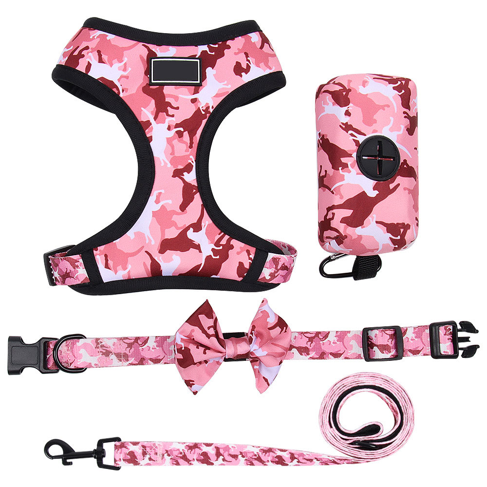 New Pet Leash Undershirt Type Dog Chest Strap Set Of Small And Medium-Sized Dog Walking Rope — image 9