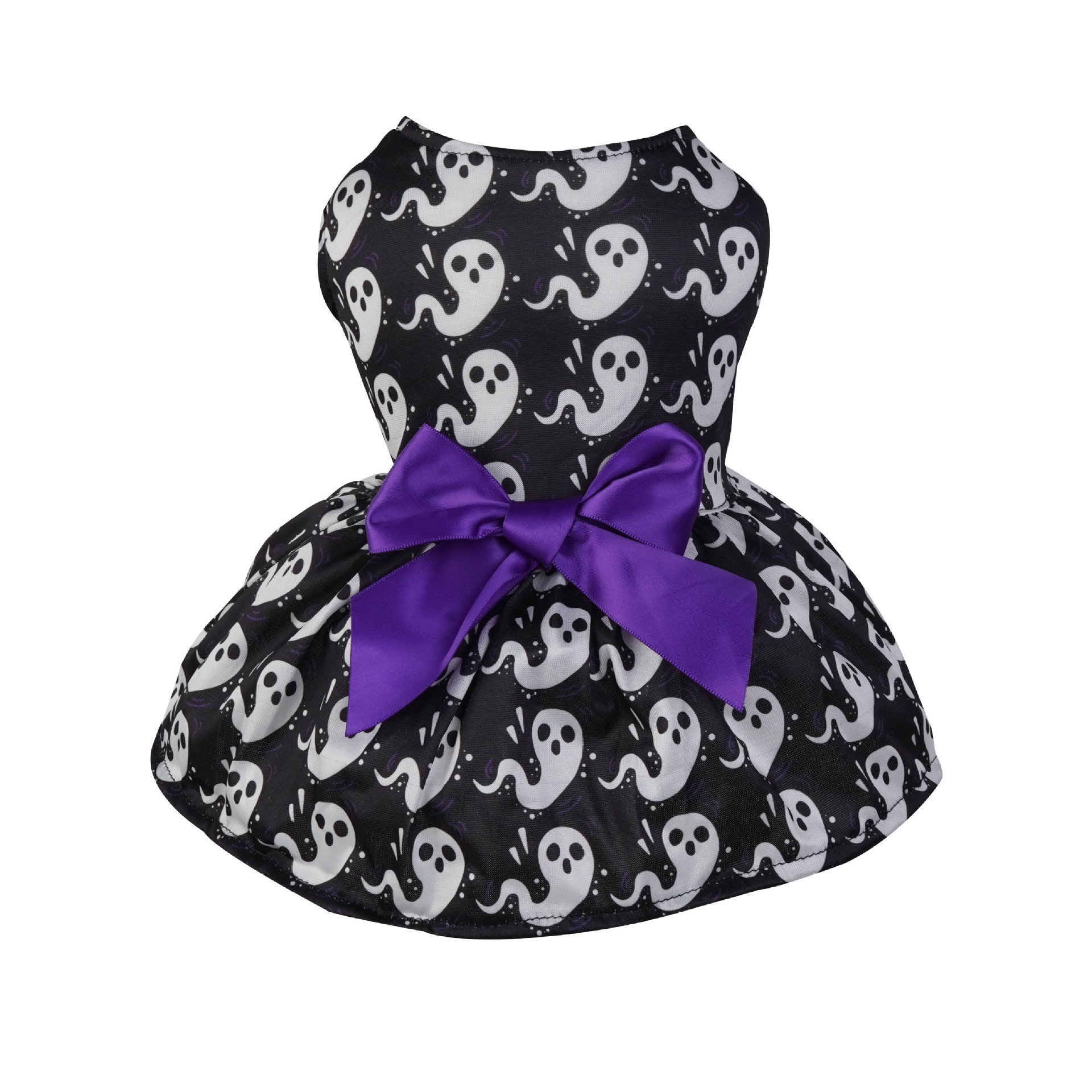 Pet Halloween Costume Dog Clothes Pumpkin Dress Bat Dress Festival Bat Outfit for Dogs — image 6