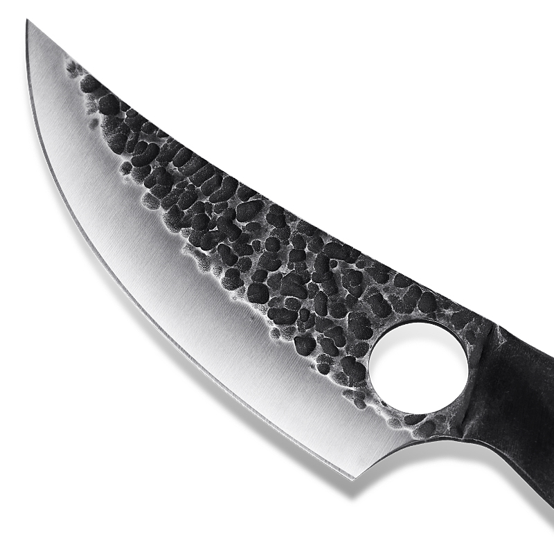 Sharp Spot Forging Slaughtering Knife Hammer Bone Cutting Machete Outdoor Multi-Purpose Knife Portable Stainless Steel Pig Killing And Meat Cutting Knife — image 5
