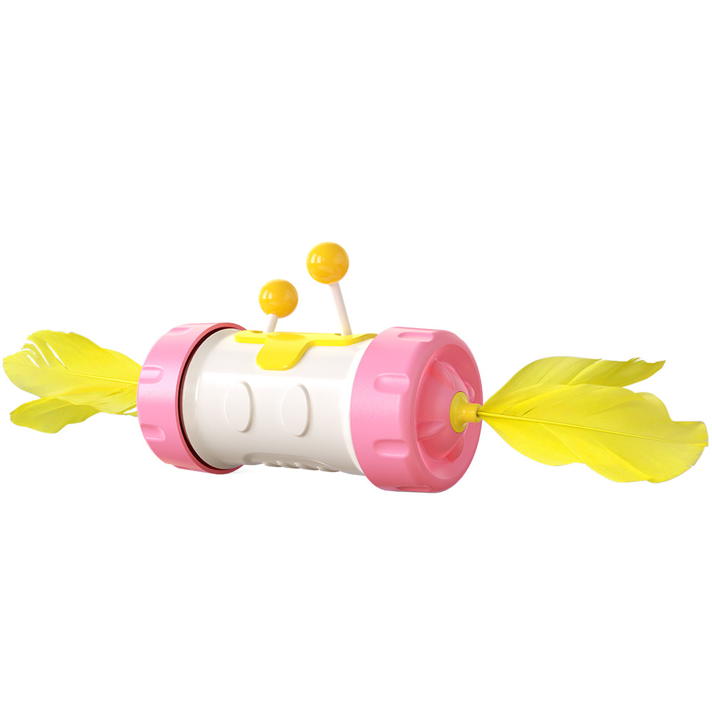New Funny Cat Stick Cat Toy Tumbler Cat Feather Fighting Cat Ball Pet Supplies — image 3