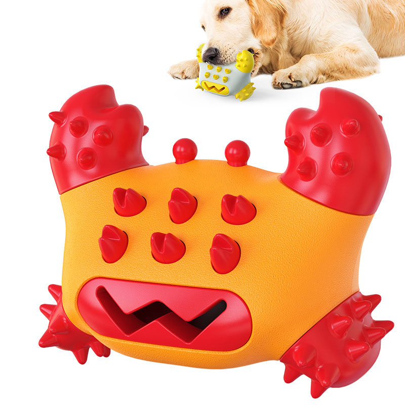 Pet Supplies Dog Toothbrush Crab Molar Stick Bite Resistant Cleaning Dog Toy — image 1