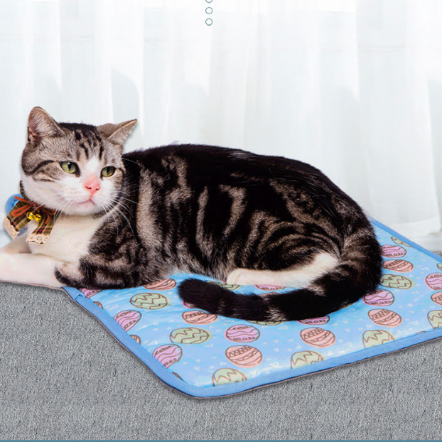 Pet Summer Cooling Pad Cat Ice Silk Pad Dog Cooling Mat Cool Touch Pet Summer Cooling Pad Cooling Mattress Sleeping Pad — image 5