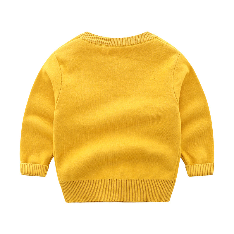Children's Knitwear Boys' and Girls' Lion Cartoon Pattern Sweater — image 6
