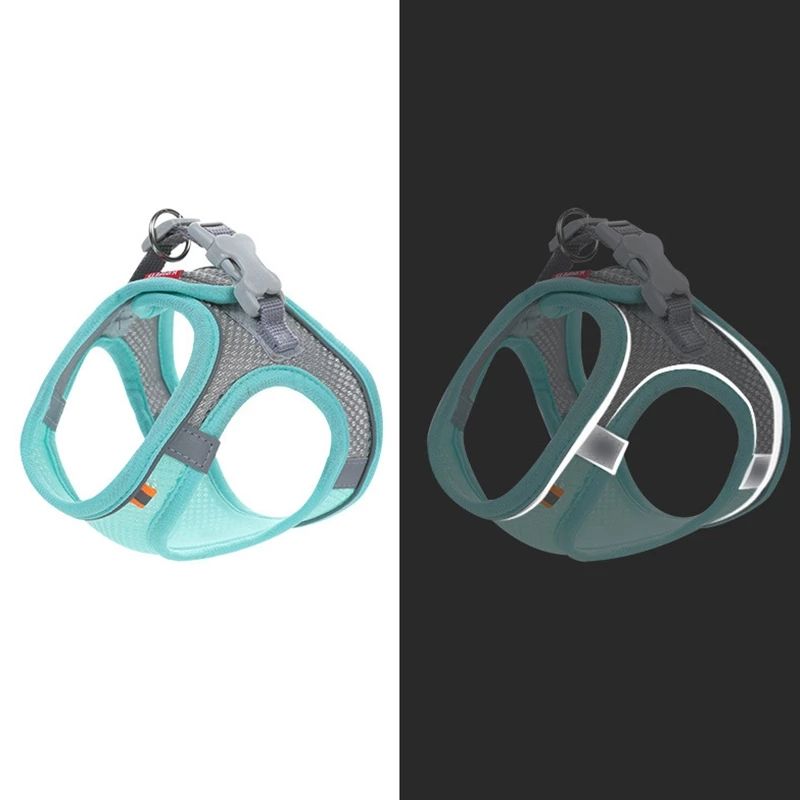 Colete Reflectivo Oxford No Tira, Suave, Respirable, Malla con Amortiguación, Arnés para Perro No Tira, Set para Perrito Adorable — imagen 4