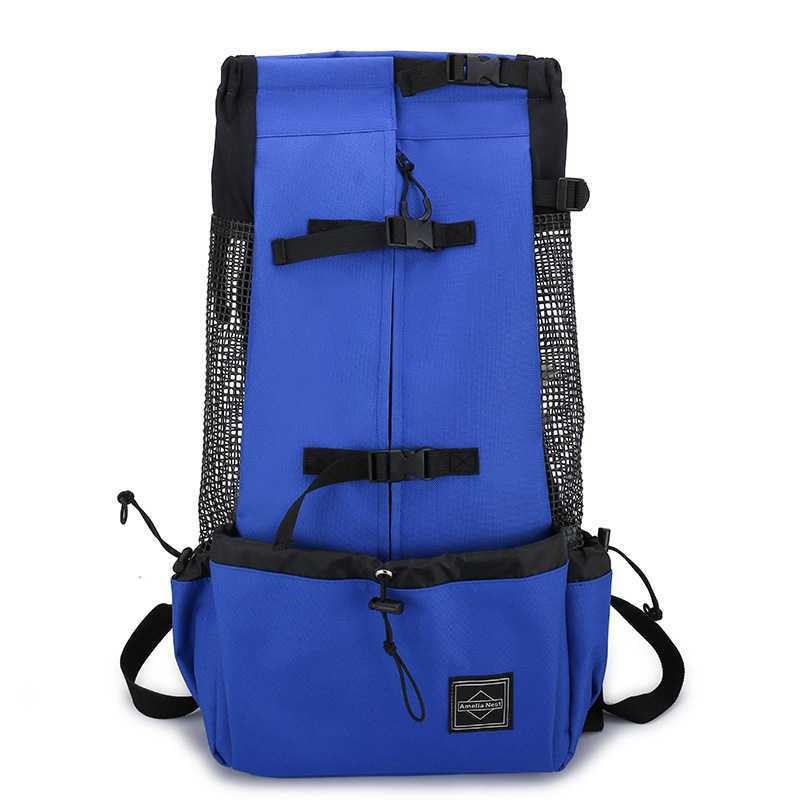 Mochila de Viaje para Perros con Visera Mediana y Grande - Transpiración, Respirable y Lavable para Excursiones Al Aire Libre — imagen 11