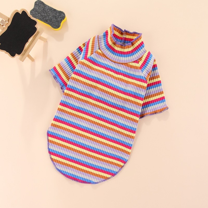Netizen Teddy Little Dog Clothes Basecoat Summer Wear Thin Cotton Pet Clothing Spring Summer Cat — image 4