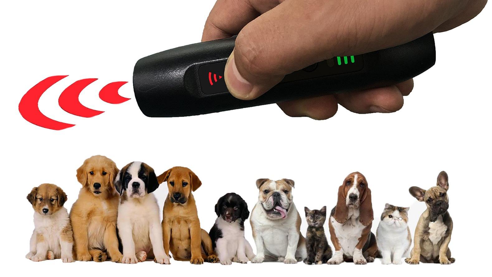 Repelente Portátil Ultrasonido para Perros contra Ladridos con Carga USB — imagen 1