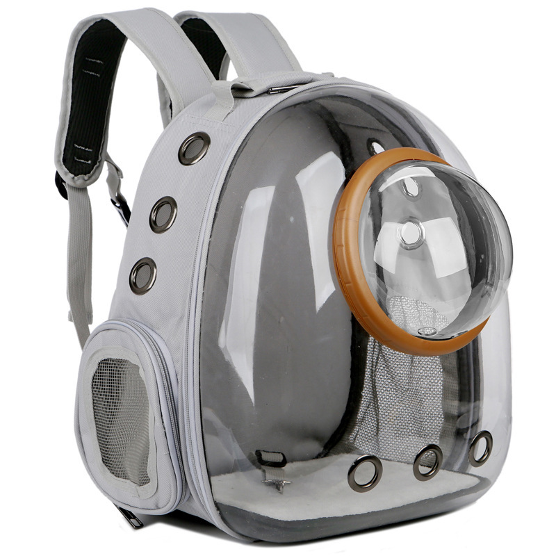 Cat Bag Panoramic Space Capsule Space Bag Pet Bag Portable Backpack Porous Breathable And Light Proof Expandable Cat Bag — image 11