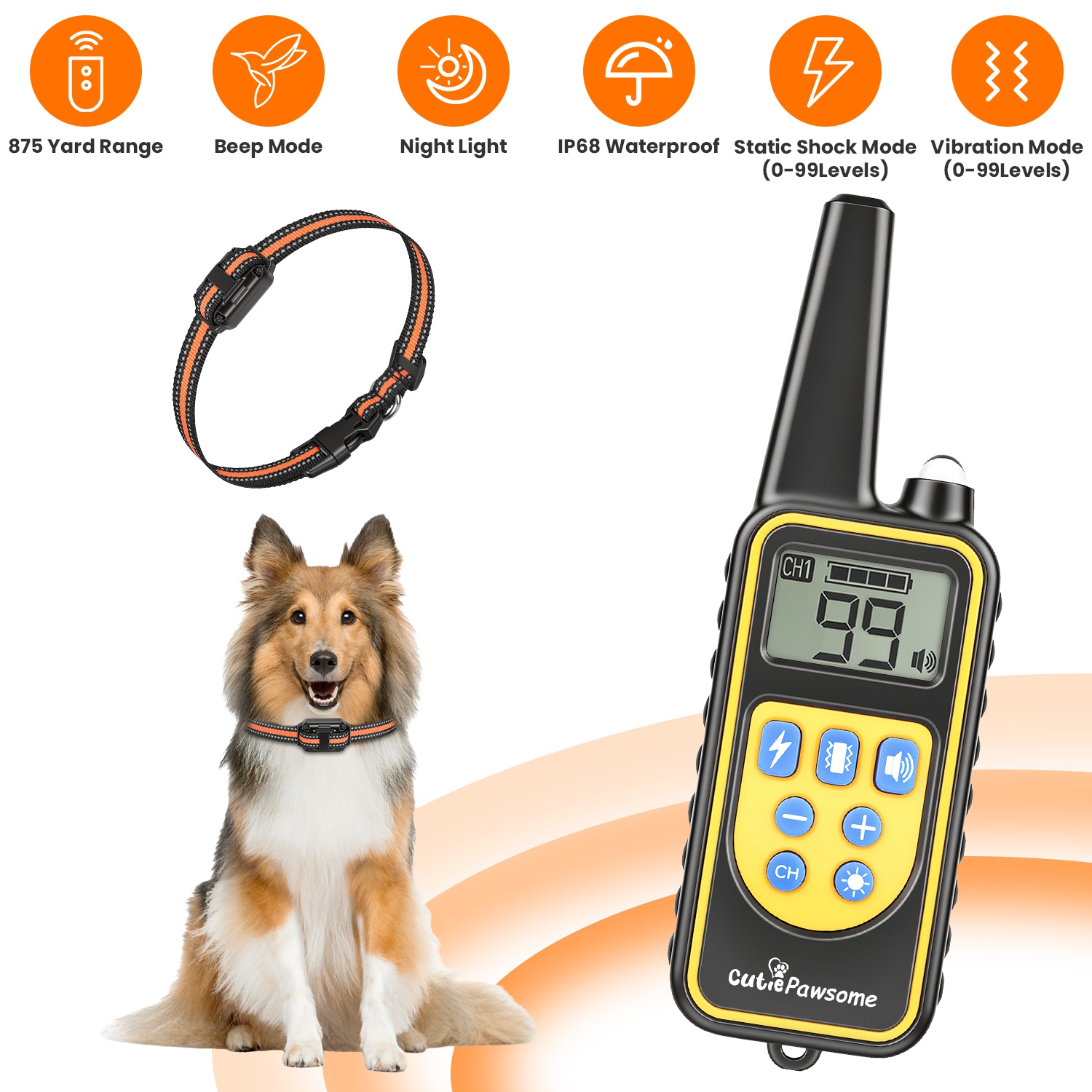 Collar de Adiestramiento para Perros con Control Remoto — imagen 3