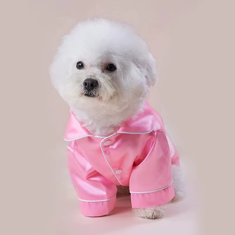Pet Pajamas Dog Costume Teddy Retriever Clothes Cat Apparel Dogs Shirts Small Medium Dog Clothes Spring Summer Puppy Clothing — image 4