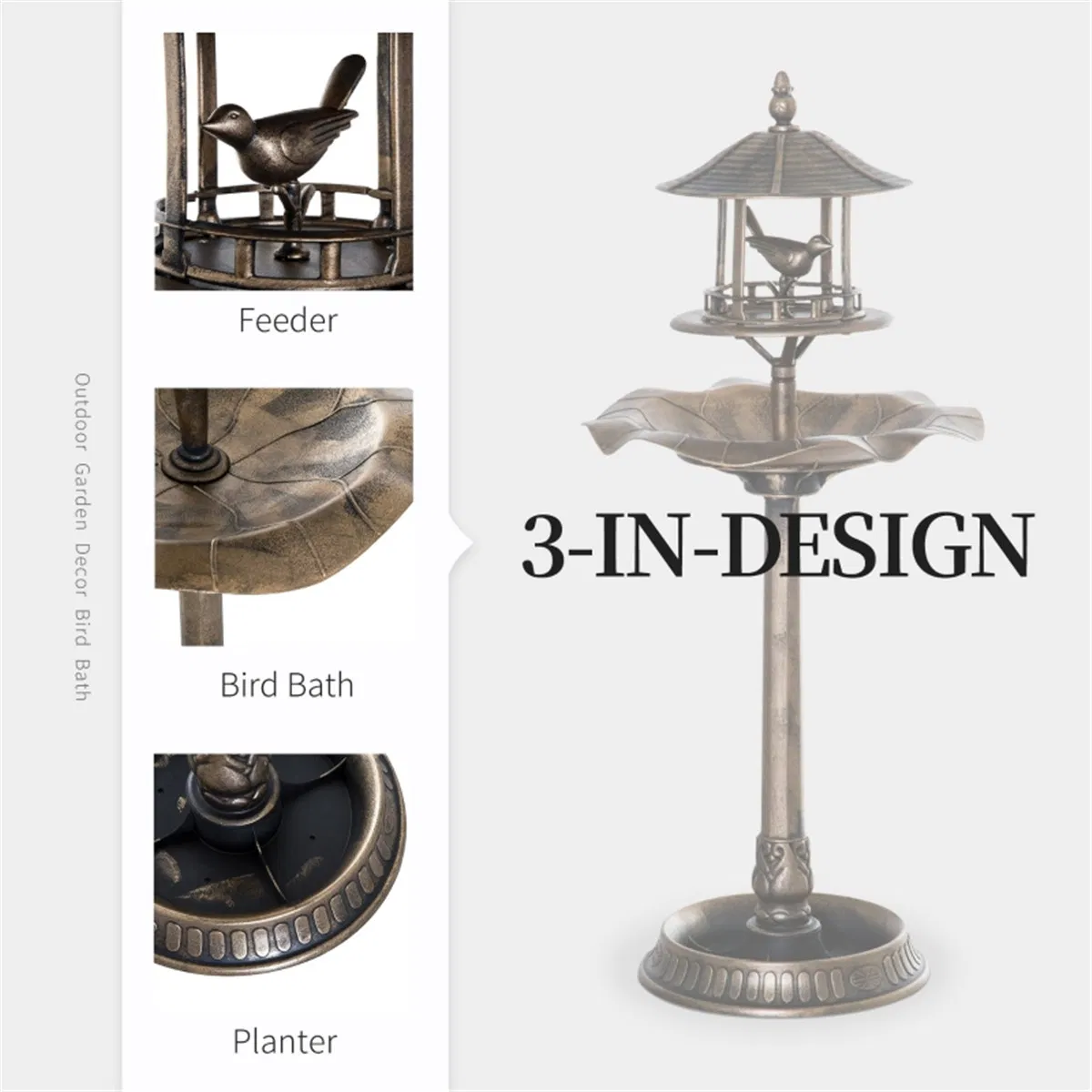 Bird Bath /Bird Feeder Bowl — image 6