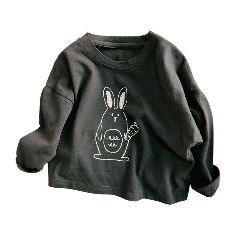 Camiseta de manga larga para niños con conejo — imagen 2