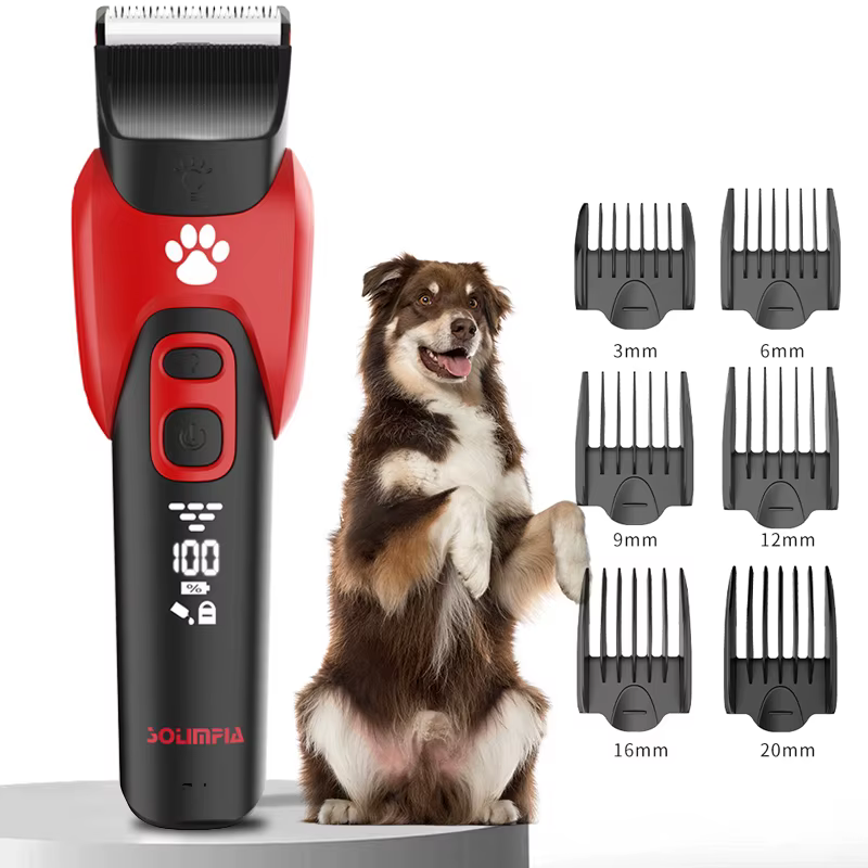 Electric Professional Pet Hair Clipper Big Dog Trimmer Shaver Rechargeable Animal Cats Hair Trimmer Cutting Machine for Sheep — image 1