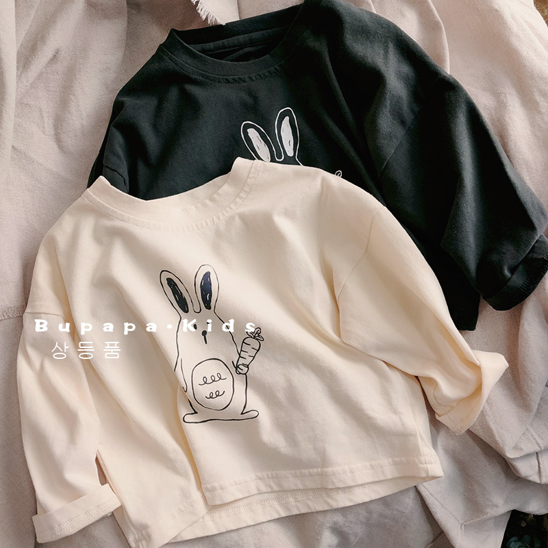 Camiseta de manga larga para niños con conejo — imagen 3