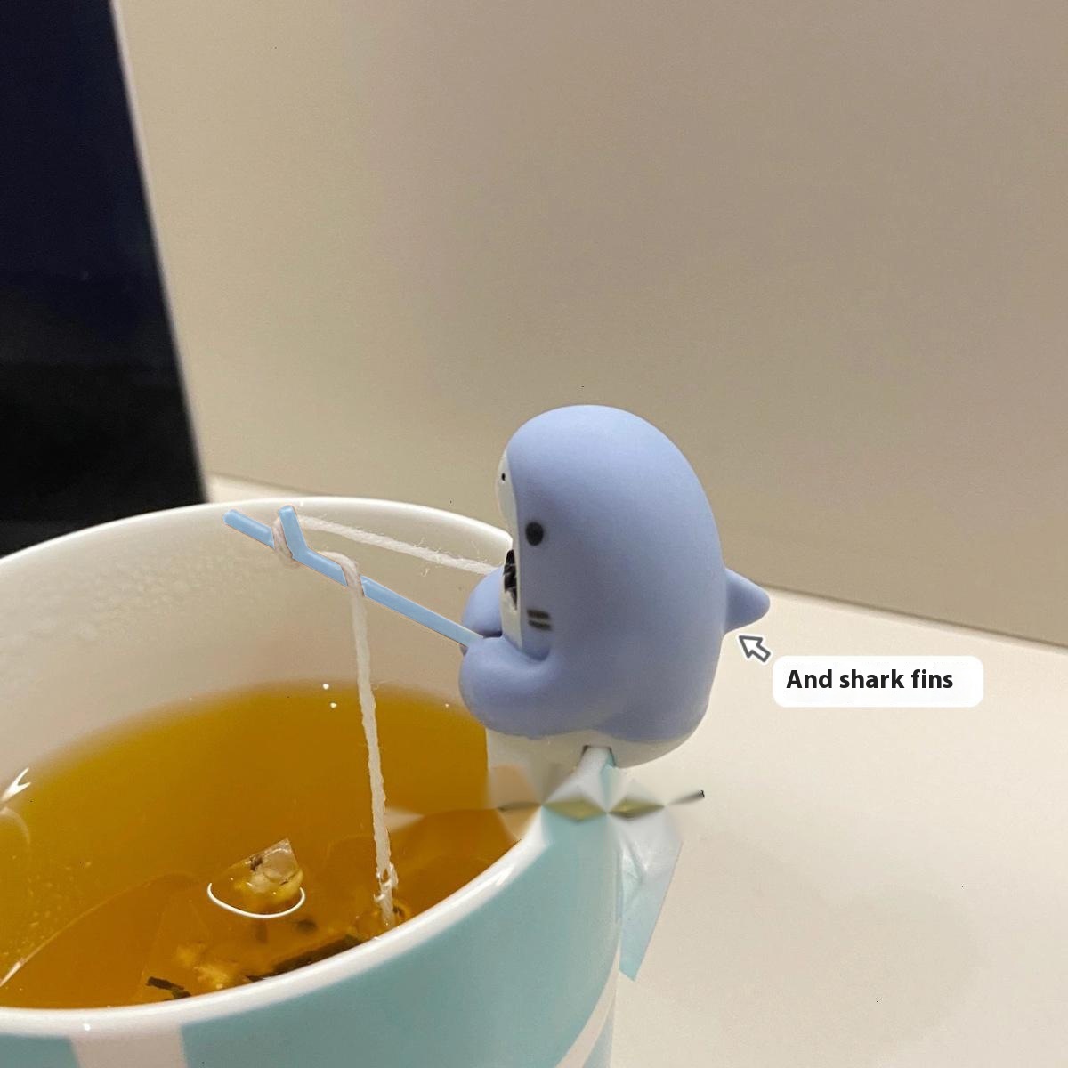 Infusor de Té con Forma de Tiburón para Mascotas, Decoración Multifuncional y Accesorios para Bebidas — imagen 6
