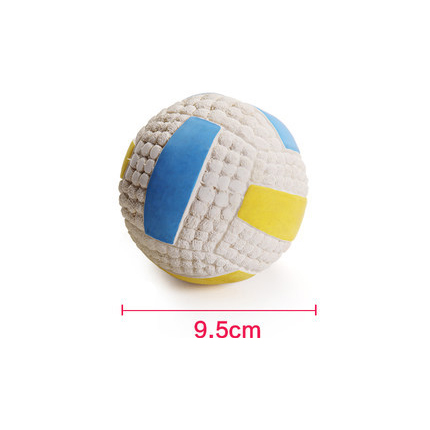 Dog Toys Latex Rugby Tennis Dog Bite Sound Ball Pet Toys — image 4