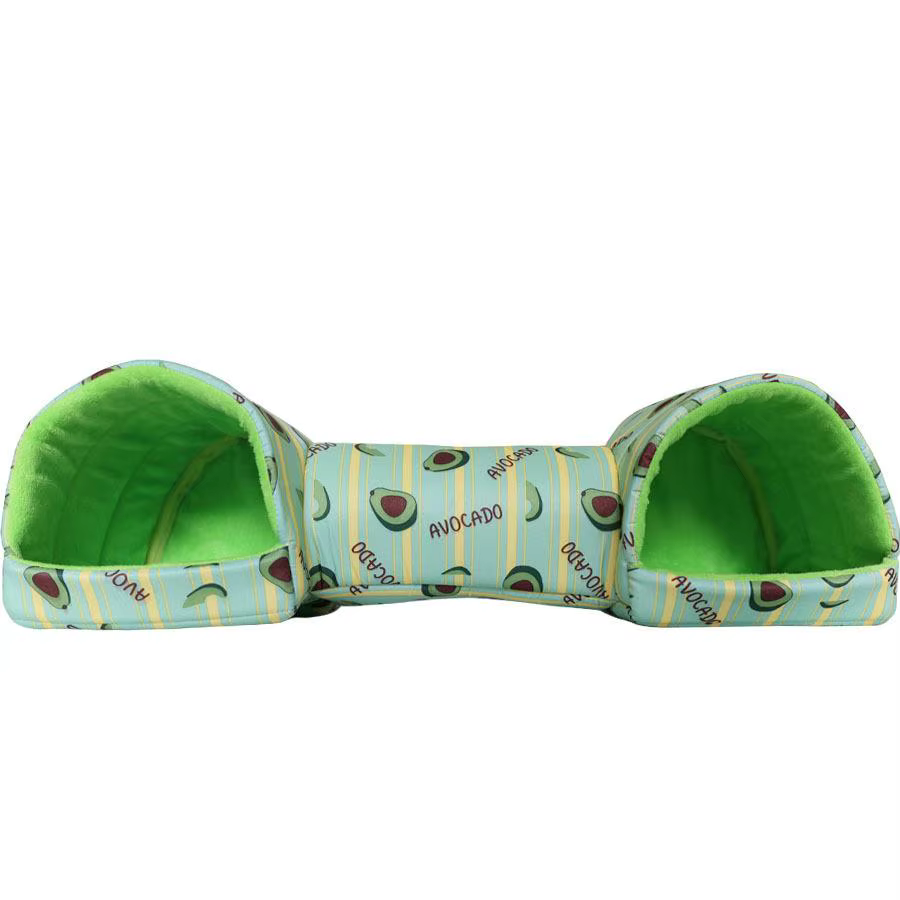 Hamster Rodents Hideaway Toy Gerbil Bed Hideouts Pet Tunnel Cave for Ferrets Hamster Guinea Pigs Sleeping Hideaway Tube F5K3 — image 4