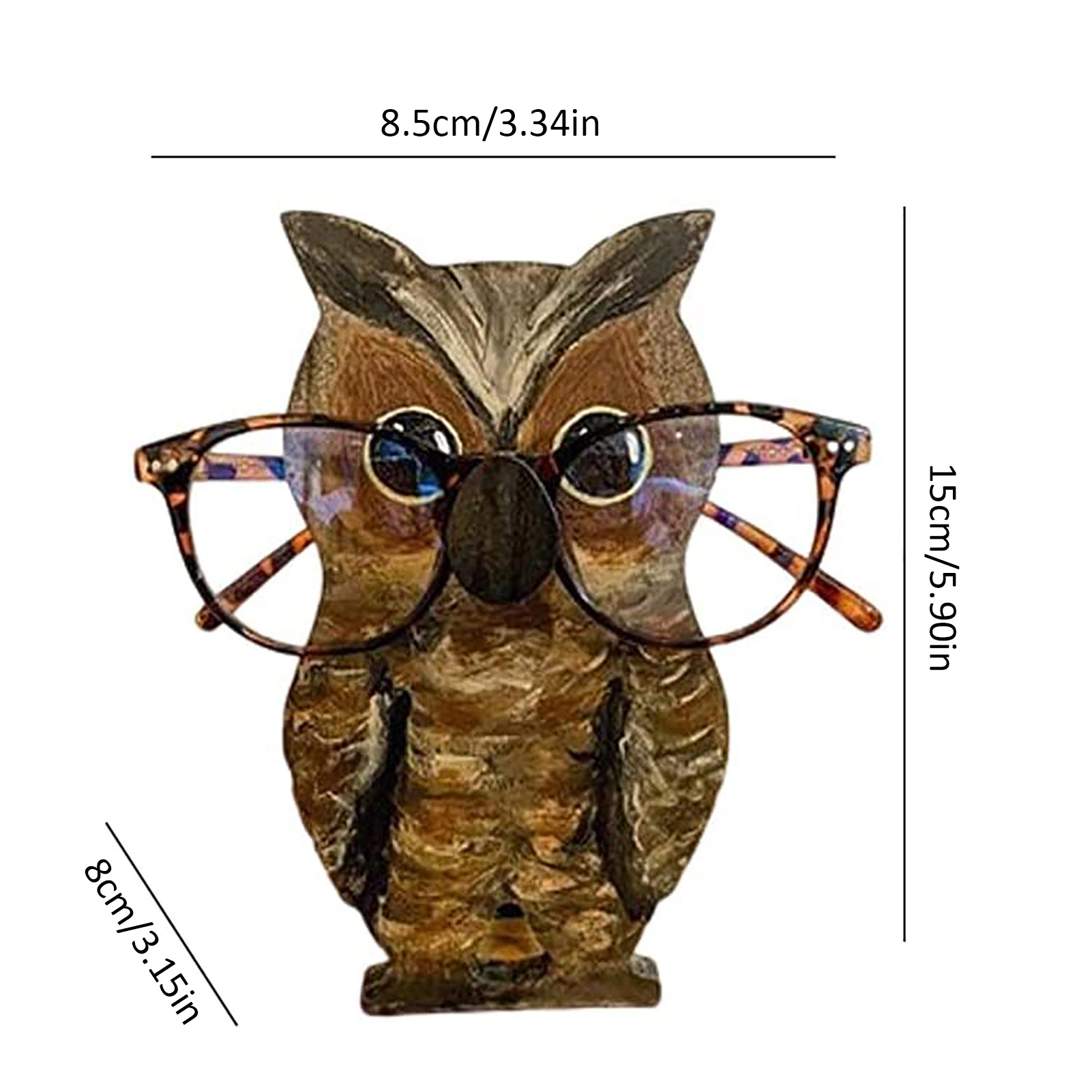 Estante para Gafas de Mascotas Navidad Regalo Madera Corgi — imagen 1