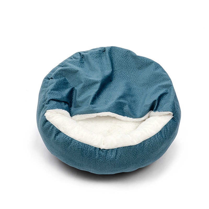Cama de Gato Plush Super Suave Completa para Dormir en Paz, Caja Donut Limpiable para Todos los Gatos — imagen 6