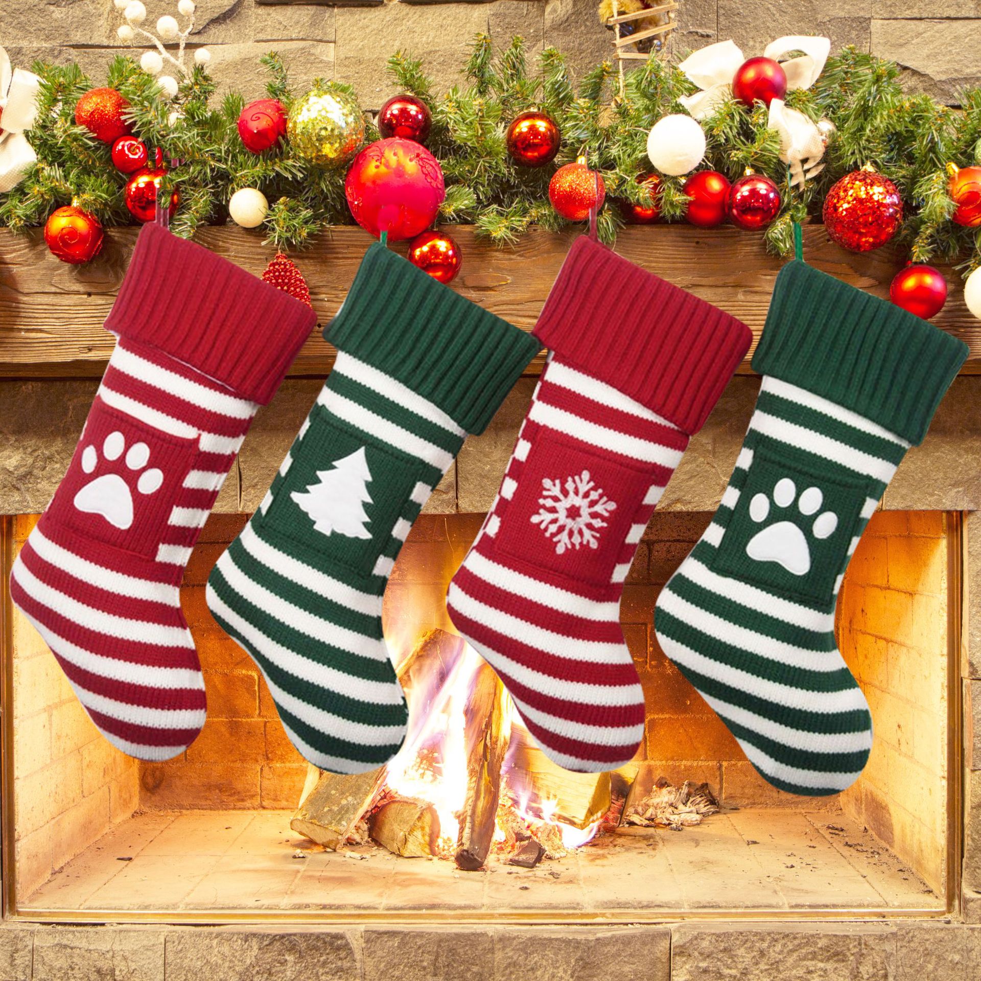 Christmas Pet Cat Dog Christmas Socks Gift Bag Christmas Socks Christmas Gifts — image 4