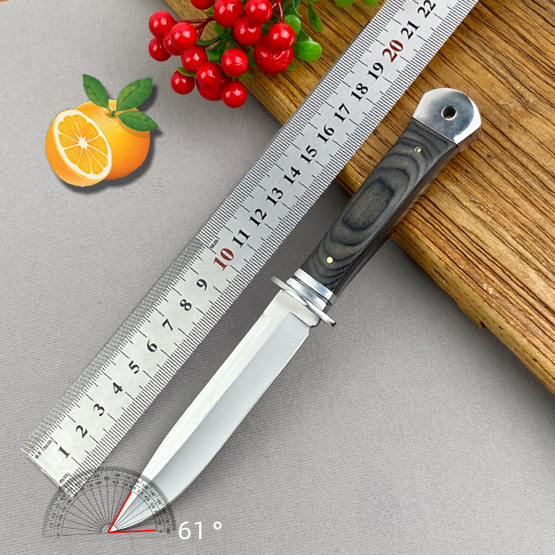 Cuchillo de Pescar, Camping, Hogar y Frutas, con Hoja afilada para cortar carne — imagen 2