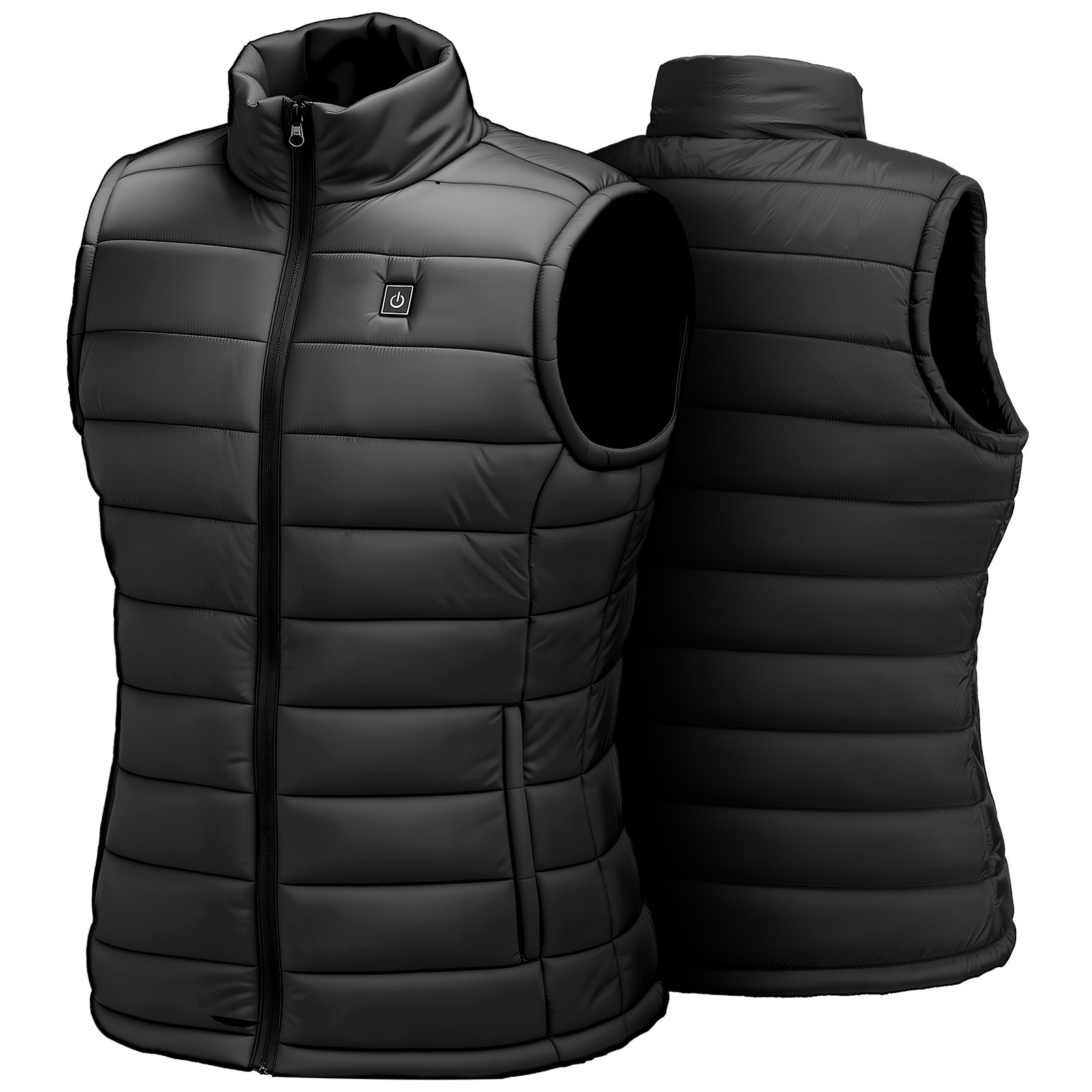 Heated Vest, Men Electric Heating Vest With 16000 MAh Battery Pack, 8 Heating Zones Lightweight Rechargeable Winter-Vest With 3 Levels, For Outdoor Hiking Camping Fishing Skiing, Size M — imagen 1