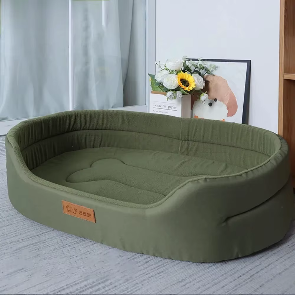 Camas para Perros Cuadradas - Camas de Sofá para Perros Grandes - Accesorio para Caninos Impermeable - Personalizable - Funda Interior Lavable — imagen 1