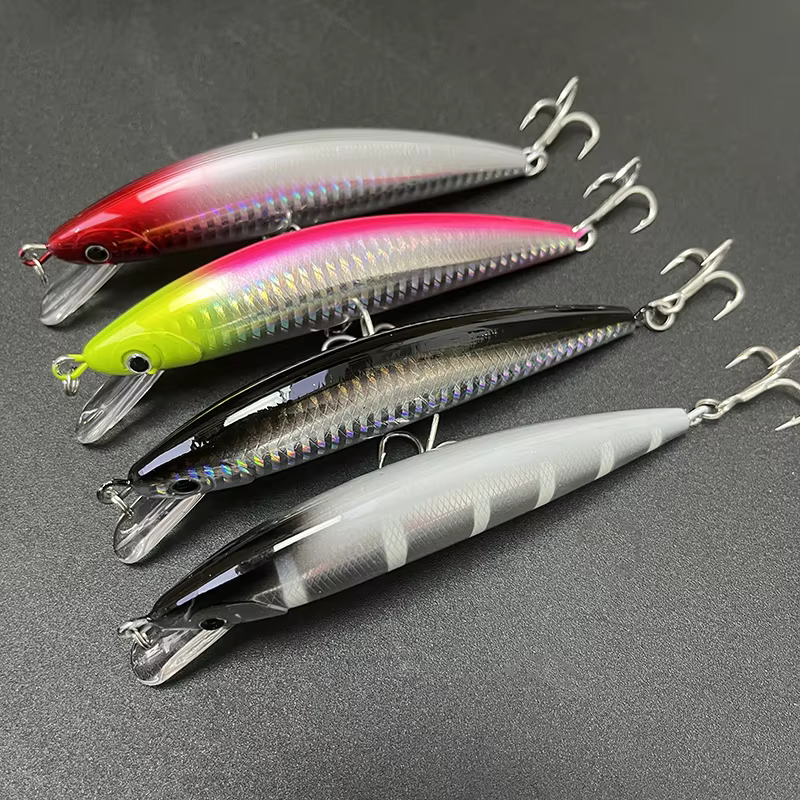 40g 120mm Heavy Sinking Minnow Lures Long Casting Artificial Hard Baits Seabass Trout Swimbait Pesca Wobbler Fishing Equipment — image 2