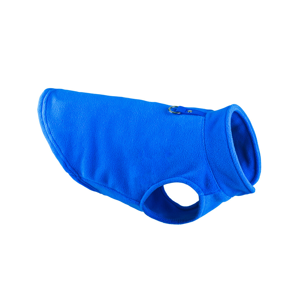 Dog clothing thickened solid color fleece pet dog supplies — image 10