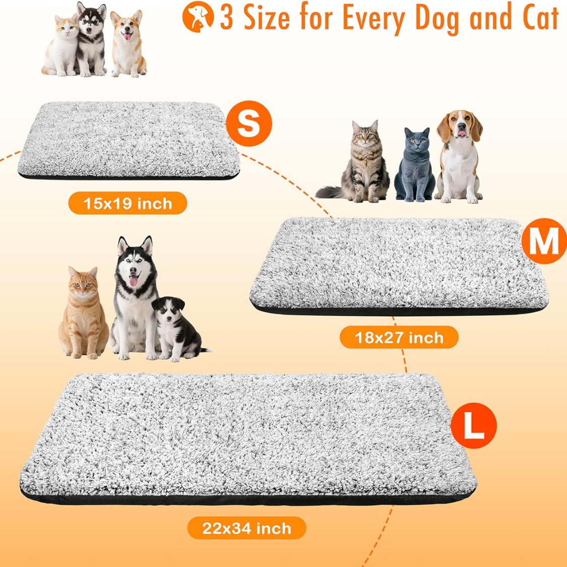 Self Warming Cat Bed, Upgraded Thermal Mat For Indoor Cats — image 3