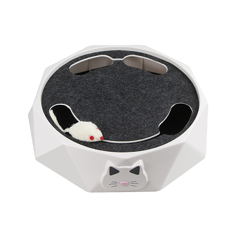Juguetes Eléctricos Interactivos para Gatos Ratón de Plush Giro Doble Velocidad Automático Inteligente — imagen 5