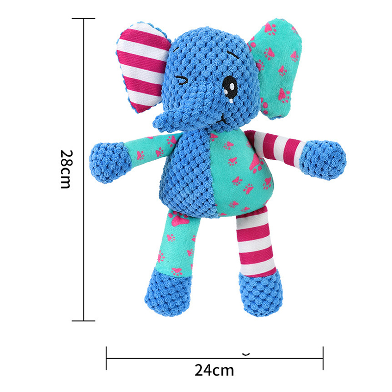 Interactive Dog Toys For Aggressive Chewers Dog Squeaky Toys Pet Grinding Teeth Plush Toy, Chewing Toy For Dog Interactive Supply Dog Toys Dog Toys For Aggressive Chewers — image 2