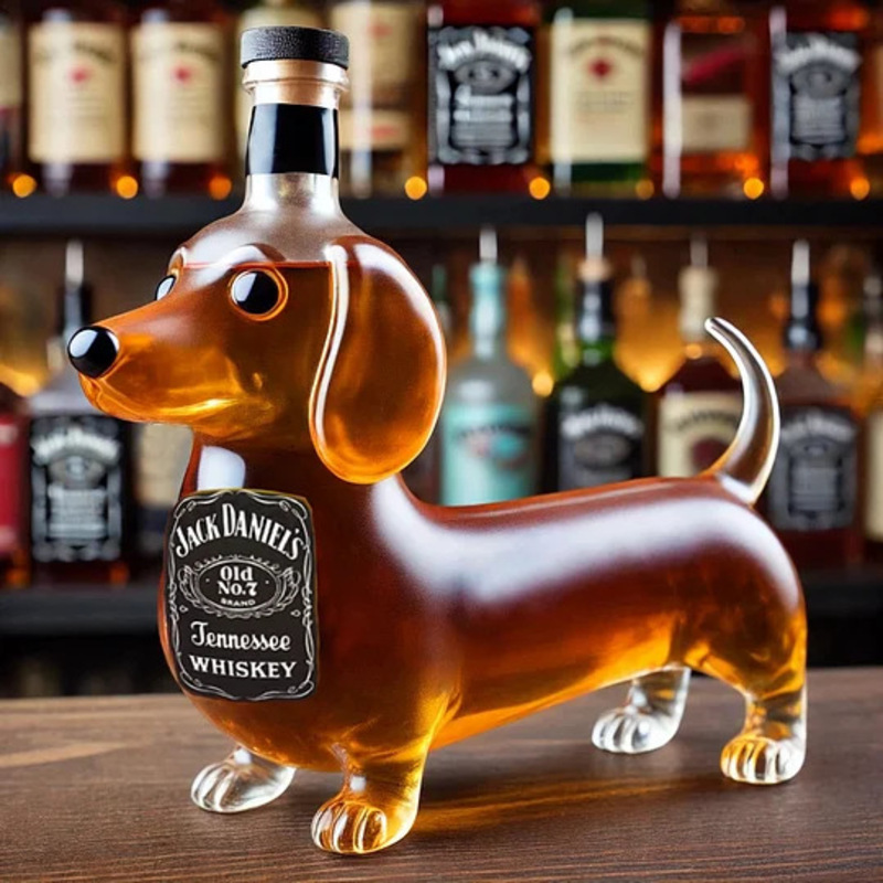 Funny Middle Finger Duck/Turtle/Dog Whisky Glass Decanter – Bar/Office/Home Decor — image 6