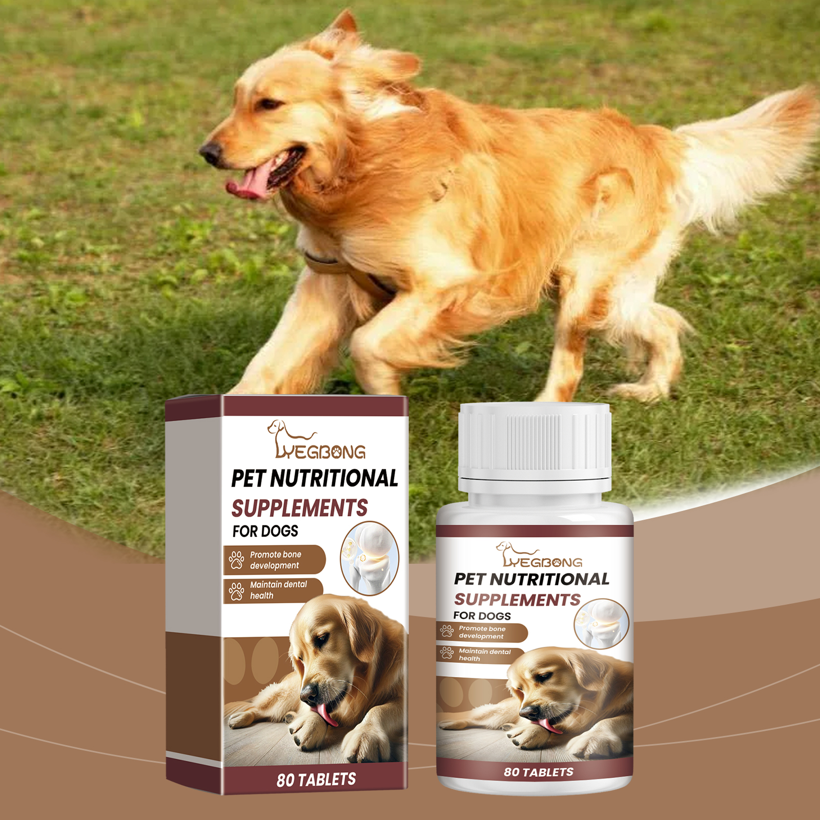 Milk Calcium Tablets For Dogs Vitamin Supplements For Pets Oral Care Diet Healthy Nutrition Calcium Tablets — image 4