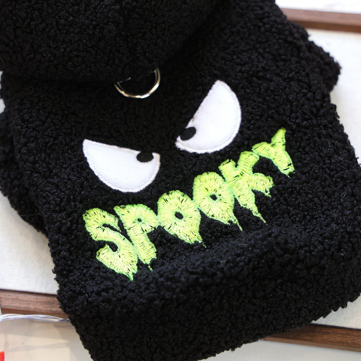 Pet Clothes Autumn Winter Small Dog Puppy Halloween Fun Costume Ghost Hoodie — image 5